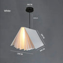 GobekUsa Book Pendant Lamp: LED Nordic Design for Living Room, Bedroom, and Children Room.