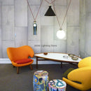 GobekUsa Glass Chandelier: Adjustable Shape, LED Decorative Lamps for Restaurant, Bedroom, Bar.