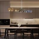 GobekUsa Box Shape Pendant Light for Dining Table Bar Kitchen Island Decor