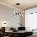 GobekUsa Dimmable LED Ceiling Chandelier, Modern Interior Lighting for Dining Room, Bedroom, Living Room