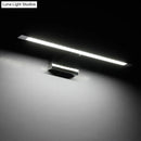 GobekUsa Modern Stainless Steel LED Vanity Light Fixture - Nickel Bathroom Lighting