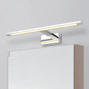 GobekUsa Modern Stainless Steel LED Vanity Light Fixture - Nickel Bathroom Lighting