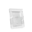 GobekUsa Crystal Glass Cube Photo Frame for Desktop Decor - Home Decor Ornaments
