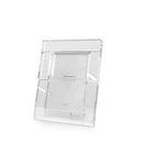 GobekUsa Crystal Glass Cube Photo Frame for Desktop Decor - Home Decor Ornaments