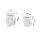 GobekUsa Crystal Glass Cube Photo Frame for Desktop Decor - Home Decor Ornaments