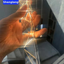 GobekUsa Crystal Chrome LED Chandelier: Luxury Duplex Stair Loft Pendant Light for Living Room