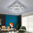 GobekUsa Smart LED Chandelier Modern Ceiling Lamp Remote Control for Living Dining Room