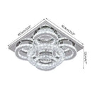GobekUsa Smart LED Chandelier Modern Ceiling Lamp Remote Control for Living Dining Room