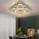 GobekUsa Smart LED Chandelier Modern Ceiling Lamp Remote Control for Living Dining Room