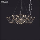 GobekUsa Cube Light: Modern Creative LED Pendant Lamp for Living Room and Restaurant