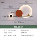 GobekUsa LED Wall Sconce Modern Atmosphere Lighting Fixture for Home Decor