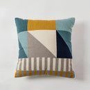 Modern geometric embroidery cushion cover set living room decor by Decorbites