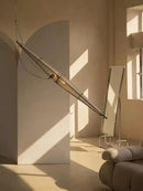 GobekUsa Glass Cone Chandelier: Height Adjustable Luxury Art Indoor Pendant Lamp