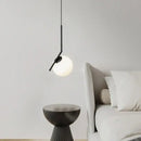 GobekUsa Glass Pendant Lights: Modern Bedroom Bedside Chandeliers for Home Indoor Decor