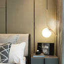 GobekUsa Glass Pendant Lights: Modern Bedroom Bedside Chandeliers for Home Indoor Decor
