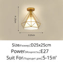 GobekUsa Crystal Glass LED Chandelier for Modern Living, Study, and Aisle Lighting