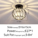 GobekUsa Crystal Glass LED Chandelier for Modern Living, Study, and Aisle Lighting