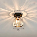GobekUsa Crystal Glass LED Chandelier for Modern Living, Study, and Aisle Lighting