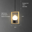 GobekUsa Crystal LED Ceiling Chandelier | Modern Bedroom Pendant Lamp