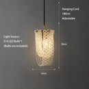 GobekUsa Crystal LED Ceiling Chandelier | Modern Bedroom Pendant Lamp