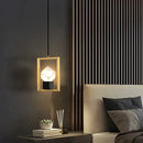 GobekUsa Crystal LED Ceiling Chandelier | Modern Bedroom Pendant Lamp