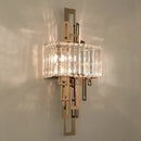 GobekUsa Crystal Wall Lamp: Modern Nordic Indoor Lighting for Living Room, Bedroom, and Staircase