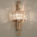 GobekUsa Crystal Wall Lamp: Modern Nordic Indoor Lighting for Living Room, Bedroom, and Staircase