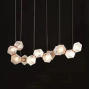 GobekUsa E14 LED Glass Pendant Light - Modern Luxury Hanging Chandelier