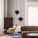 GobekUsa Iron Deformable Pendant Lamp for Home Decor LED Lighting