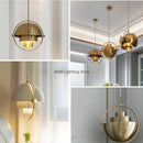 GobekUsa Iron Deformable Pendant Lamp for Home Decor LED Lighting