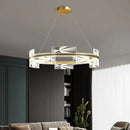 GobekUsa Gold LED Pendant Lights Modern Living Room Dining Kitchen Bar Decor Lighting