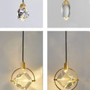 GobekUsa Crystal LED Pendant Lights for Home Decor Lighting
