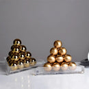 GobekUsa Geometric Gold Tower Set for Stylish Home Decor