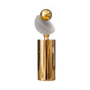 GobekUsa Geometric Golden Ball Frosted Glass Ornament Home Decor