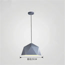 GobekUsa Iron Diamond Pendant Lights Modern Geometry Pendent Lighting for Living Room & Cafe