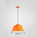 GobekUsa Iron Diamond Pendant Lights Modern Geometry Pendent Lighting for Living Room & Cafe