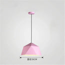 GobekUsa Iron Diamond Pendant Lights Modern Geometry Pendent Lighting for Living Room & Cafe