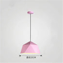 GobekUsa Iron Diamond Pendant Lights Modern Geometry Pendent Lighting for Living Room & Cafe