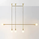 GobekUsa Geometric Iron Pendant Lights for Dining Bedroom Cafe Indoor Decor
