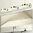 GobekUsa Modern Geometric LED Vanity Wall Light in Nickel Finish - Contemporary Metal Wall Lighting