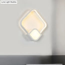 GobekUsa Contemporary LED White Wall Sconce Light for Living Room