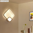 GobekUsa Contemporary LED White Wall Sconce Light for Living Room