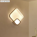 GobekUsa Contemporary LED White Wall Sconce Light for Living Room