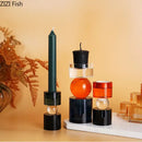 GobekUsa Crystal Candle Holders: Creative Home Aroma Container & Desk Decoration