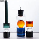 GobekUsa Crystal Candle Holders: Creative Home Aroma Container & Desk Decoration