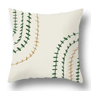 Modern geometric print green plants pillow cover 12 pack living room by Decorbites