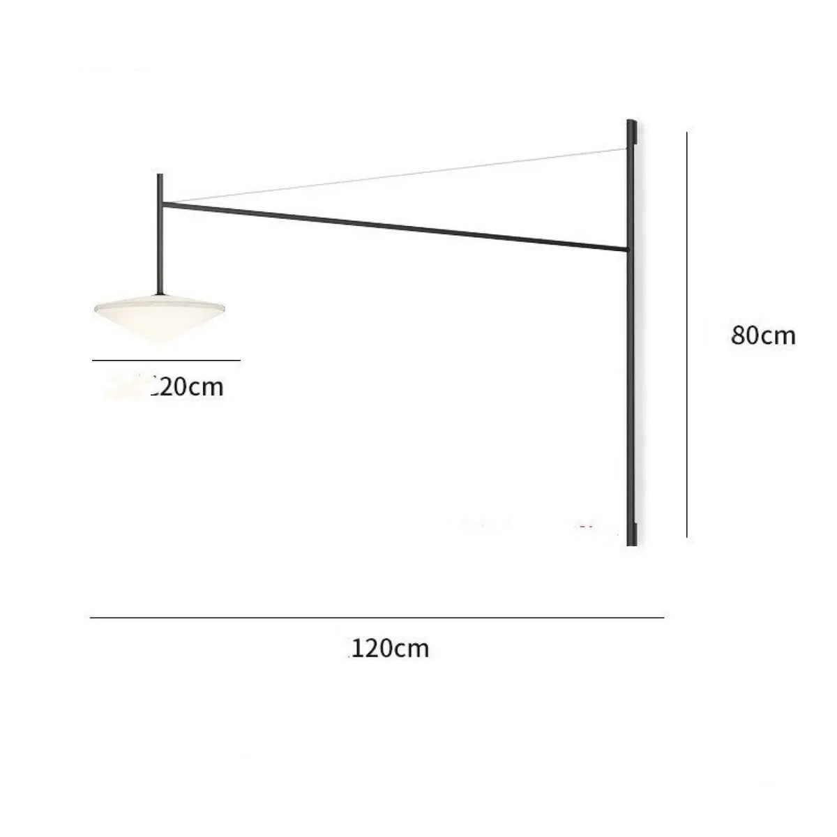 Modern Geometric Wall Light for Hallway and Restaurant Interiors, photo 7 of 22