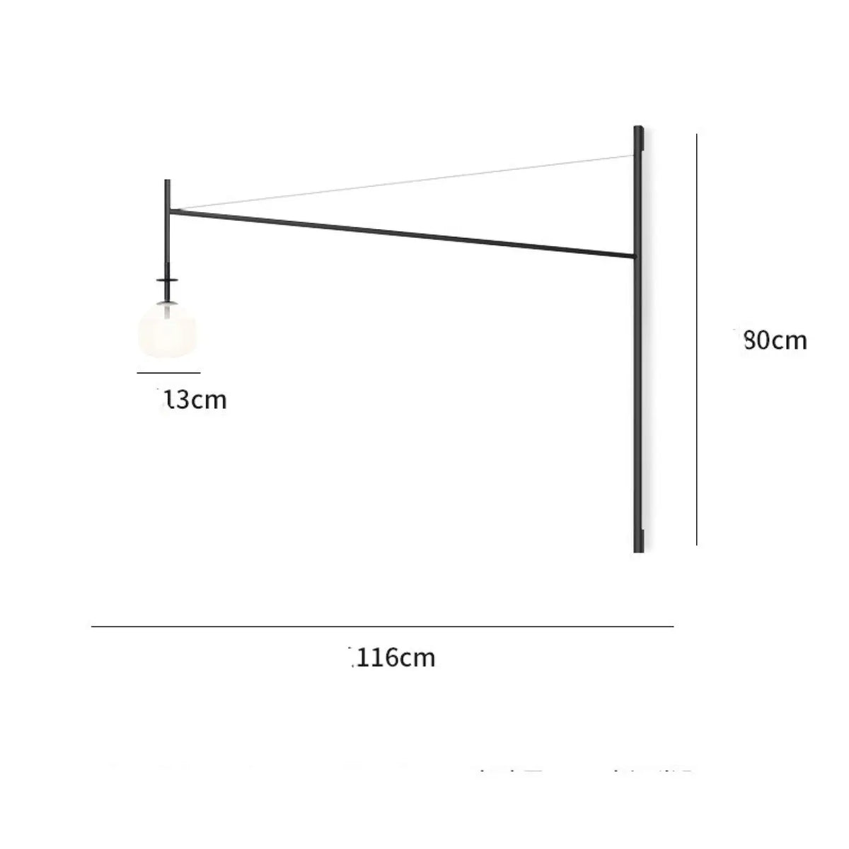Modern Geometric Wall Light for Hallway and Restaurant Interiors, photo 9 of 22