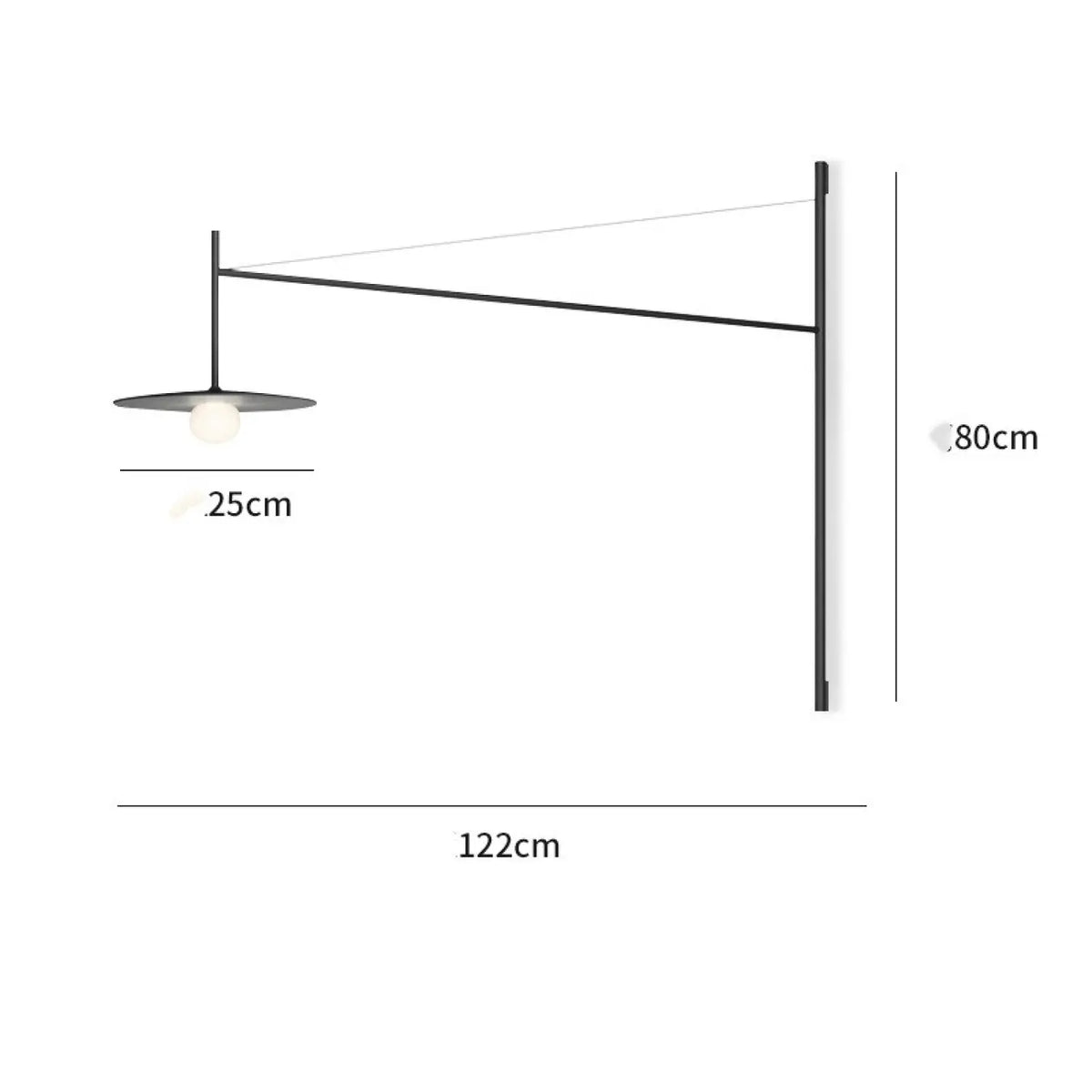 Modern Geometric Wall Light for Hallway and Restaurant Interiors, photo 12 of 22