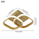 GobekUsa Acrylic LED Ceiling Lamp: Modern Home Decor Lighting for Bedroom, Corridor, Balcony
